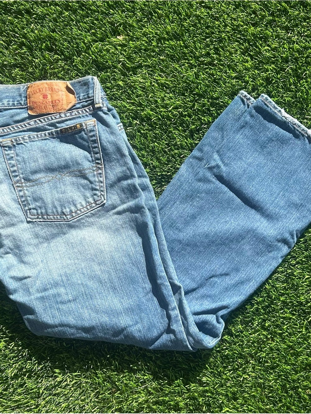 Vintage/y2k lucky brand dungarees